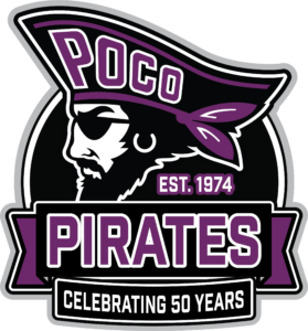 Poco Pirates 50th Logo CMYK